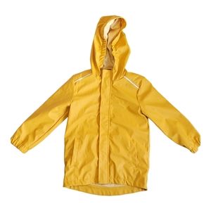 Cat and Jack Yellow Hooded Rain Jacket 4T